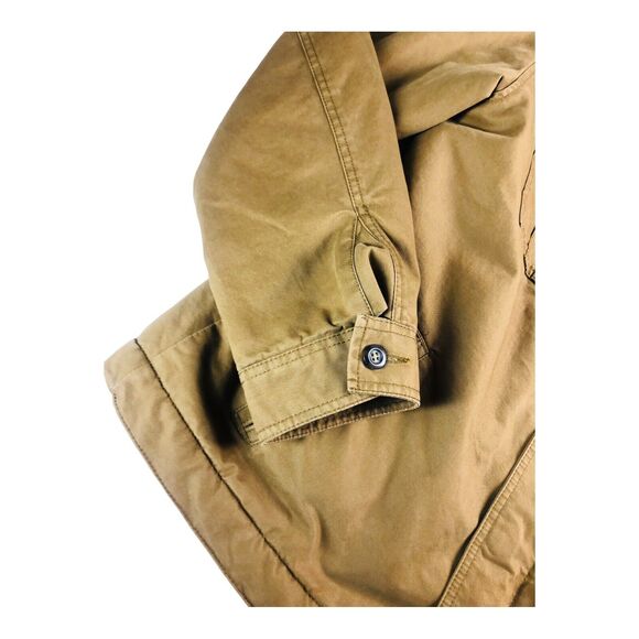 3280 Old Navy Men's Canvas Chore Coat Faux Sherpa XXL Hunting Work Jacket - Picture 2 of 9